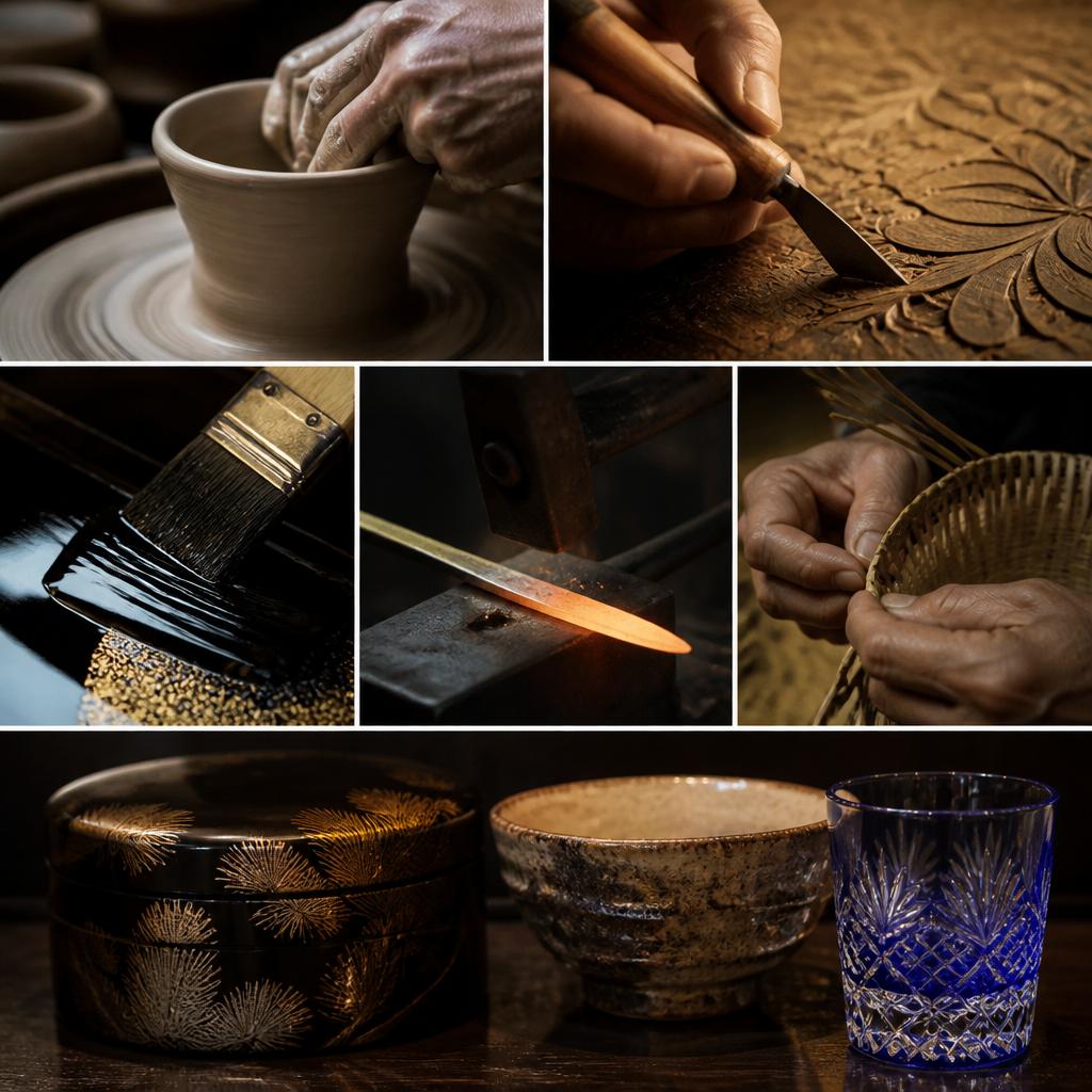 職人の技が生み出す工芸品